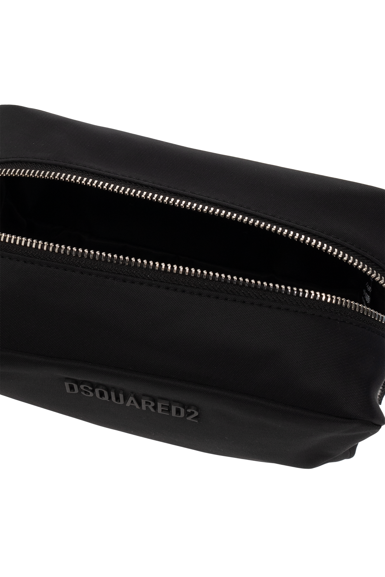 Black Wash bag with logo Dsquared2 - Vitkac France